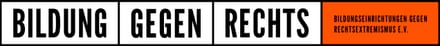 BILDUNGSEINRICHTUNGEN GEGEN RECHTSEXTREMISMUS E.V. Logo
